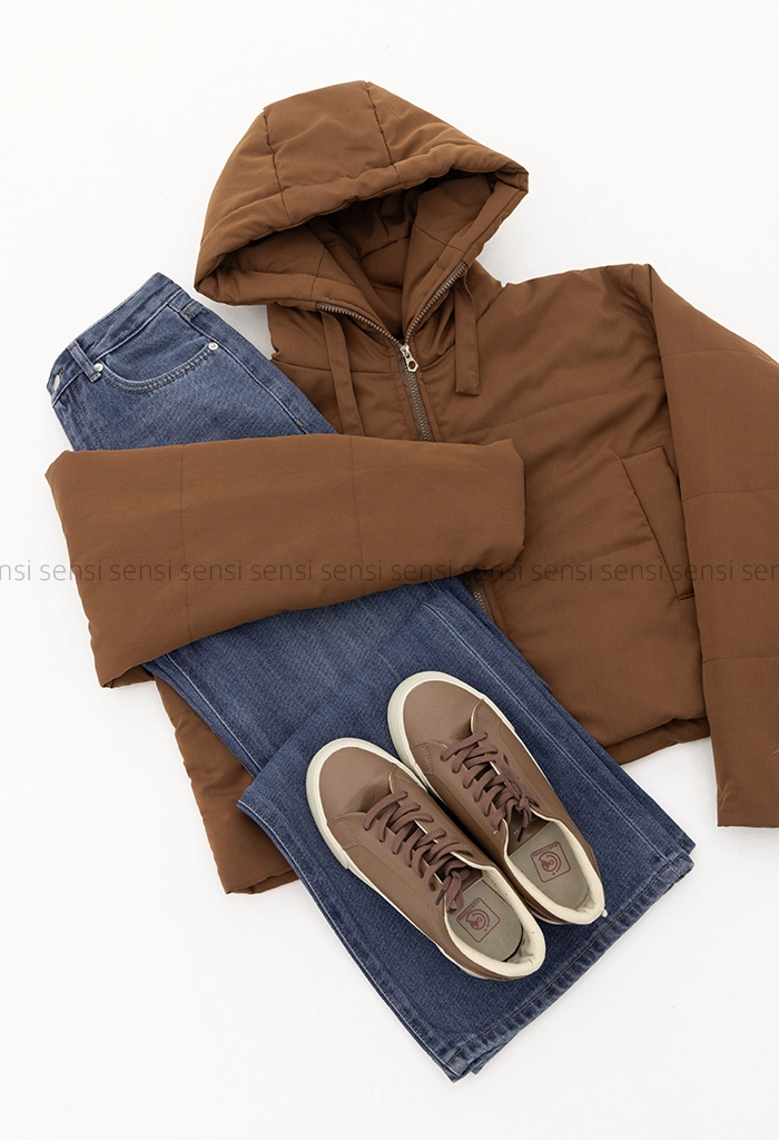 کاپشن کوتاه کتانtcکد1004273